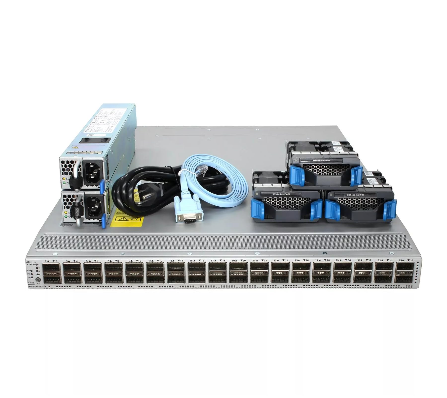 ルーター・ネットワーク機器 Cisco Nexus N9K-C9332 Cisco N9K-C9336C-FX2 Nexus 9300 Series, 36P 40/100G QSFP28