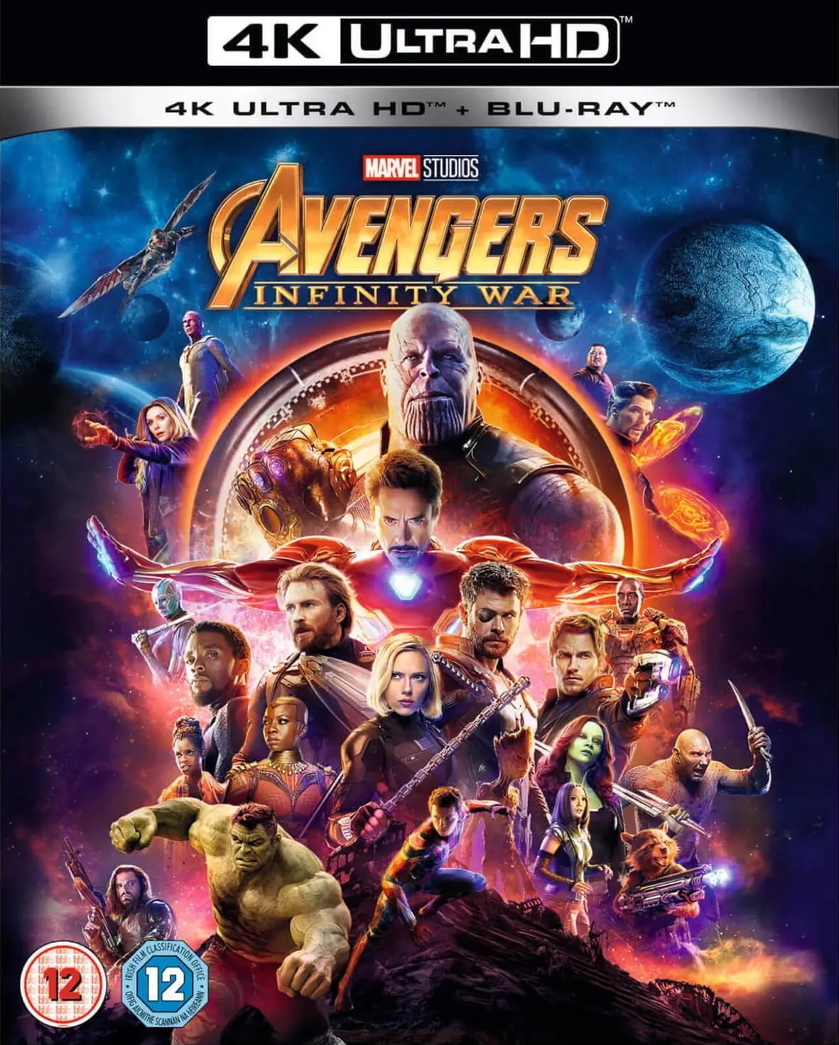 The Avengers Assembled: Complete 4-Movie Collection [2012-2019] [9-Disc Set] [4K UHD + Blu-ray] [Region Free]