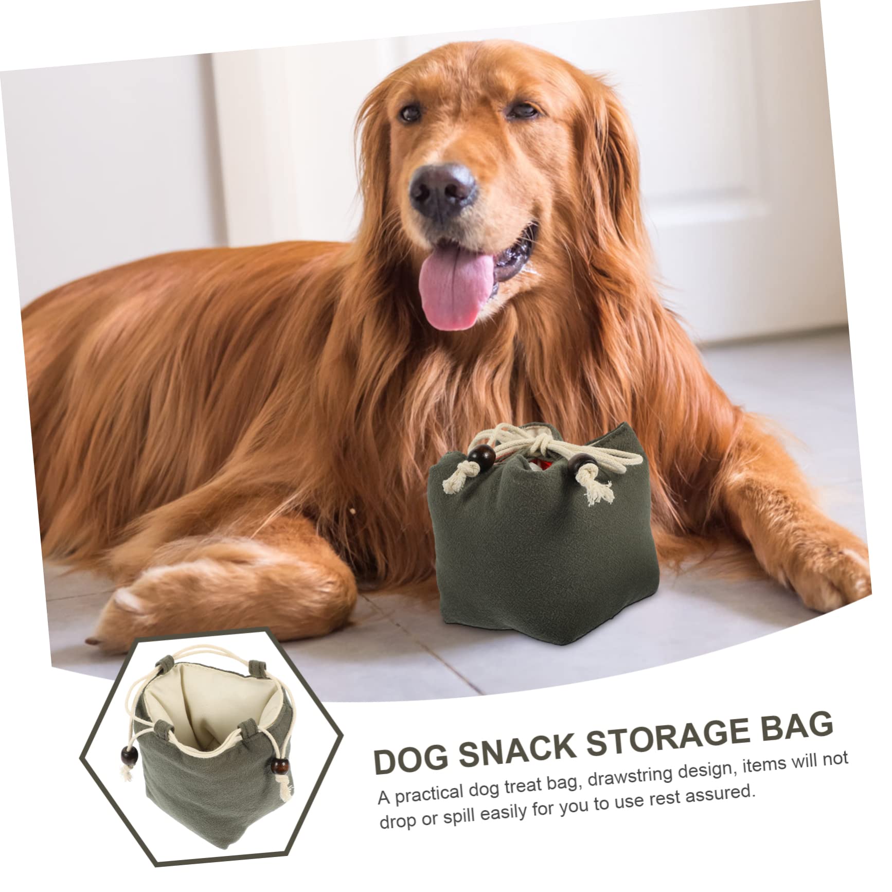 POPETPOP 5st Hund Snack Tasche Snackbeutel Für Hunde Bauchtasche Für Hundeleckerli Leckerlibeutel Für Welpen Spenderbehälter Trainingsbeutel Für Welpen Klicker Stoff Kotbeutel Strahlport
