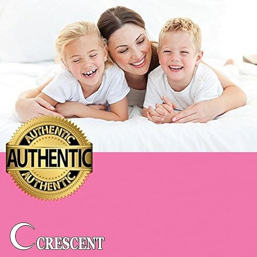 Miniatura 4 de Sábana bajera ajustable de microfibra individual XL rosa (paquete de 1) suave y cómoda, individual extra larga, bolsillo profundo de 15 pulgadas, 39