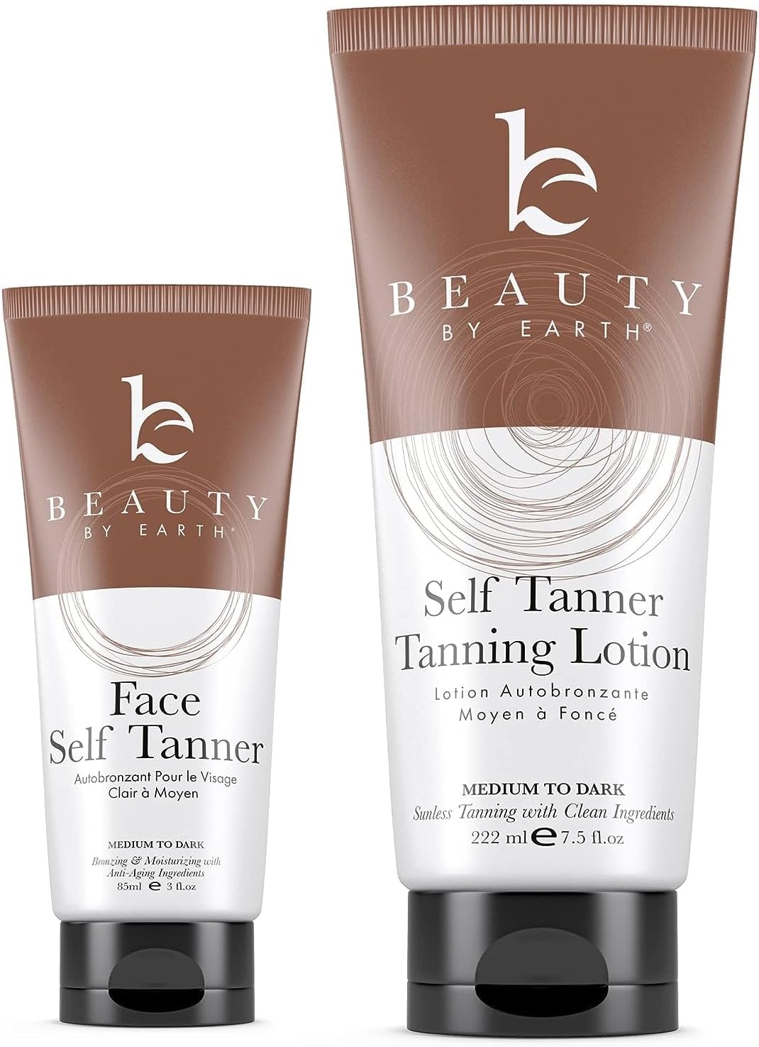 Self Tanner Face & Body With Organic Aloe Vera & Shea Butter, Sunless