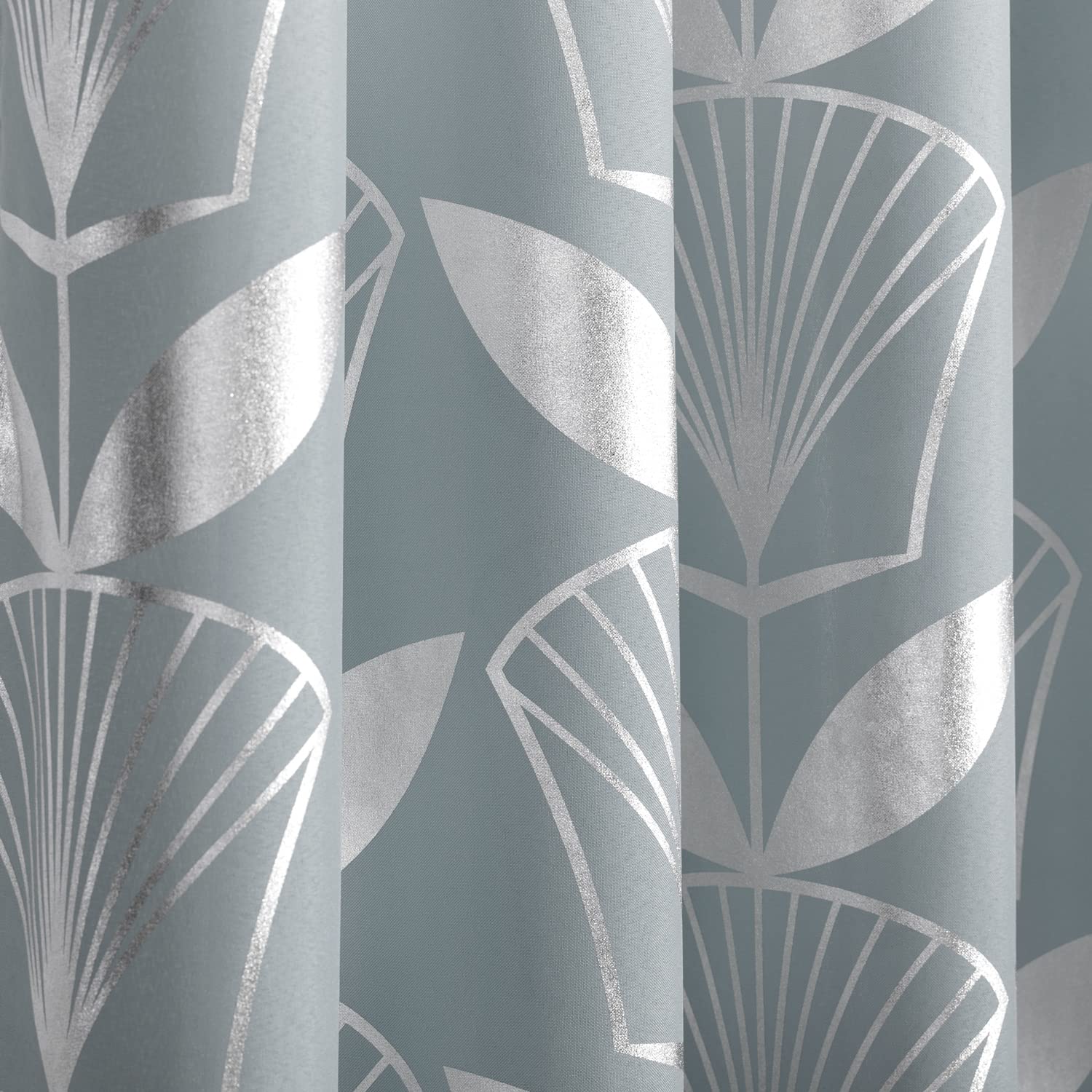 AmeliaHome Cortina De 140 X 250 Cm Con Ojales, Diseño