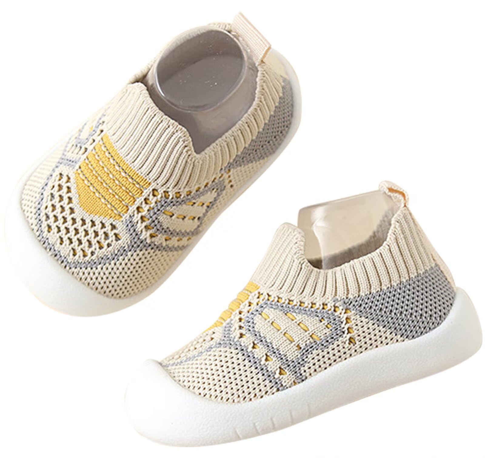 Aggroot Baby Lauflernschuhe Kinder Barfußschuhe Hausschuhe für Mädchen Jungen Baby Schuhe Atmungsaktive Sneaker Babyschuhe rutschfeste