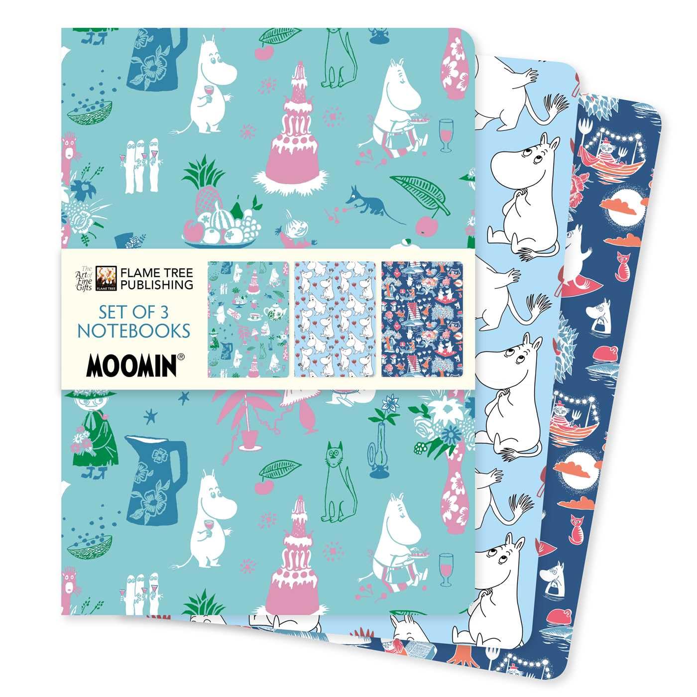 Moomin Classics Set of 3 Standard Notebooks (Standard Notebook Collection)