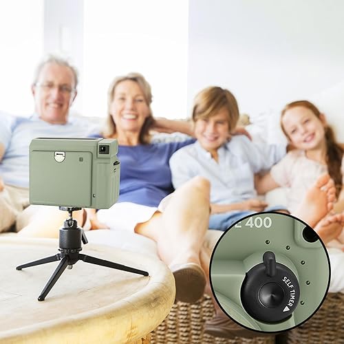 Miniatura 6 de Fujifilm Cámara instantánea Instax Wide 400 + funda para cámara + 4 pilas AA + álbum de fotos, bolígrafo de limpieza (20 hojas)