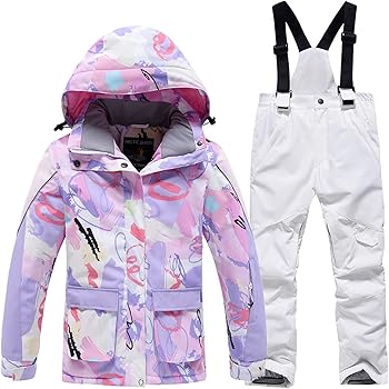 Amazon.co.jp: スキーウェア キッズ 120～160サイズ 女の子 おしゃれ