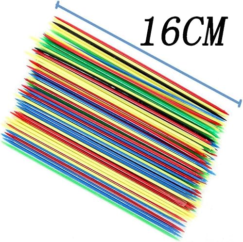 Miniatura 2 de Coloridos palos de recogida, juguetes para divertirse en familia, juegos de padres e hijos de 6.3 pulgadas de largo, juegos nostálgicos