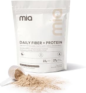 Mía - Gut Health Chocolate Shake - 22g Fiber - Prebiotic - Digestive Support - Vegan - Made in USA