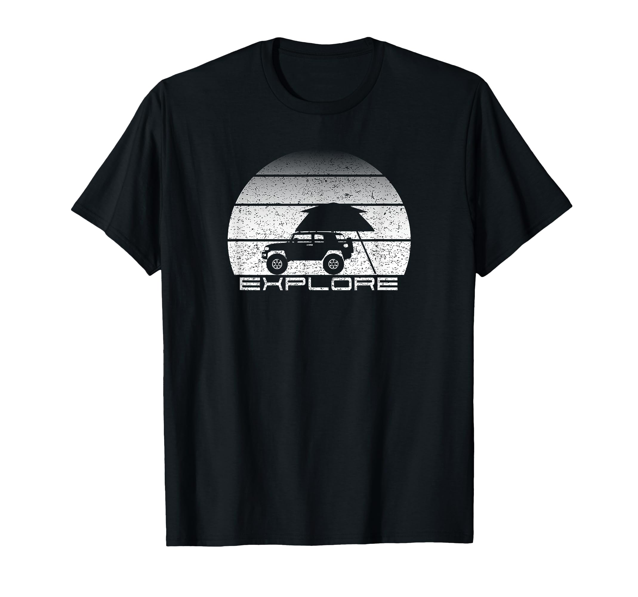 Overland Cruiser Exploration and Adventure on 4x4 Wheels T-Shirt