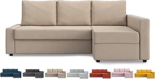 Snug Fit Friheten Slipcover for The IKEA Friheten with Chaise Corner Cover, Sofa Bed Cover, Sectional Slipcover Replacement (Light Khaki（Cover Only！Not Sofa！）