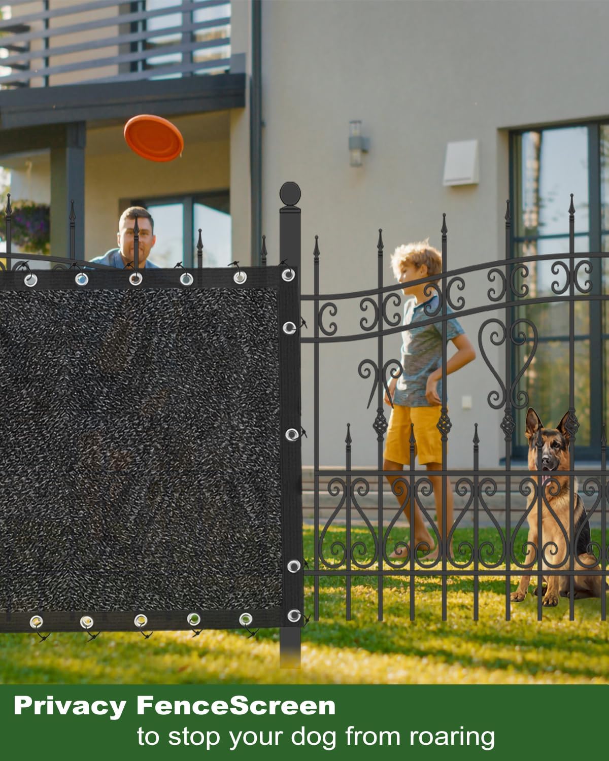 vensovo 3ft x 10ft Privacy Fence Screen - Heavy Duty Fencing Mesh with Zip Ties, Shade Net Cover for Garden, Patio & Backyard, Black