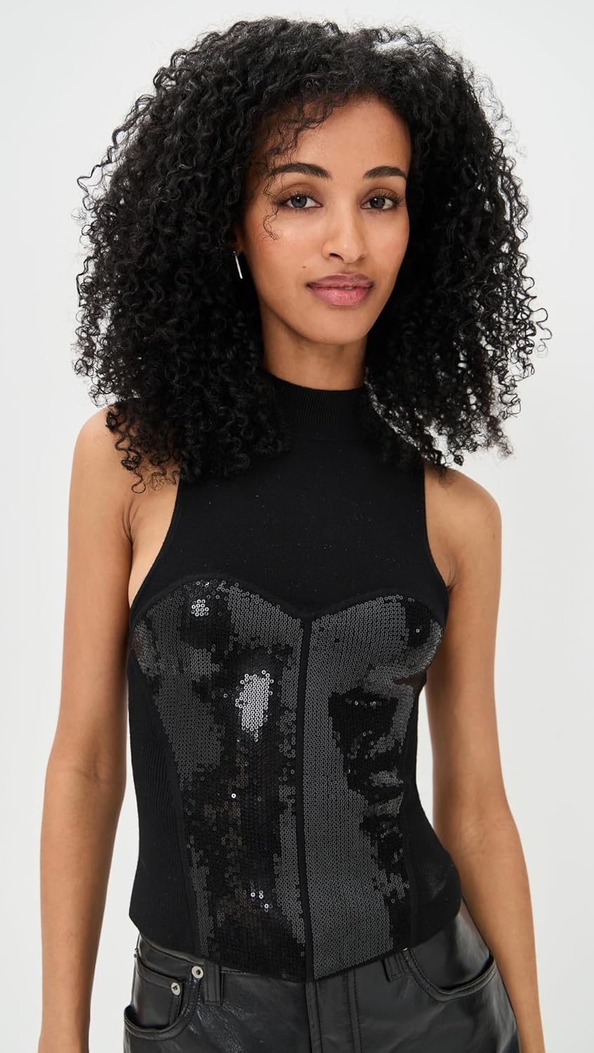 Fleur du Mal Women's Sequin Knit Top - Image 2