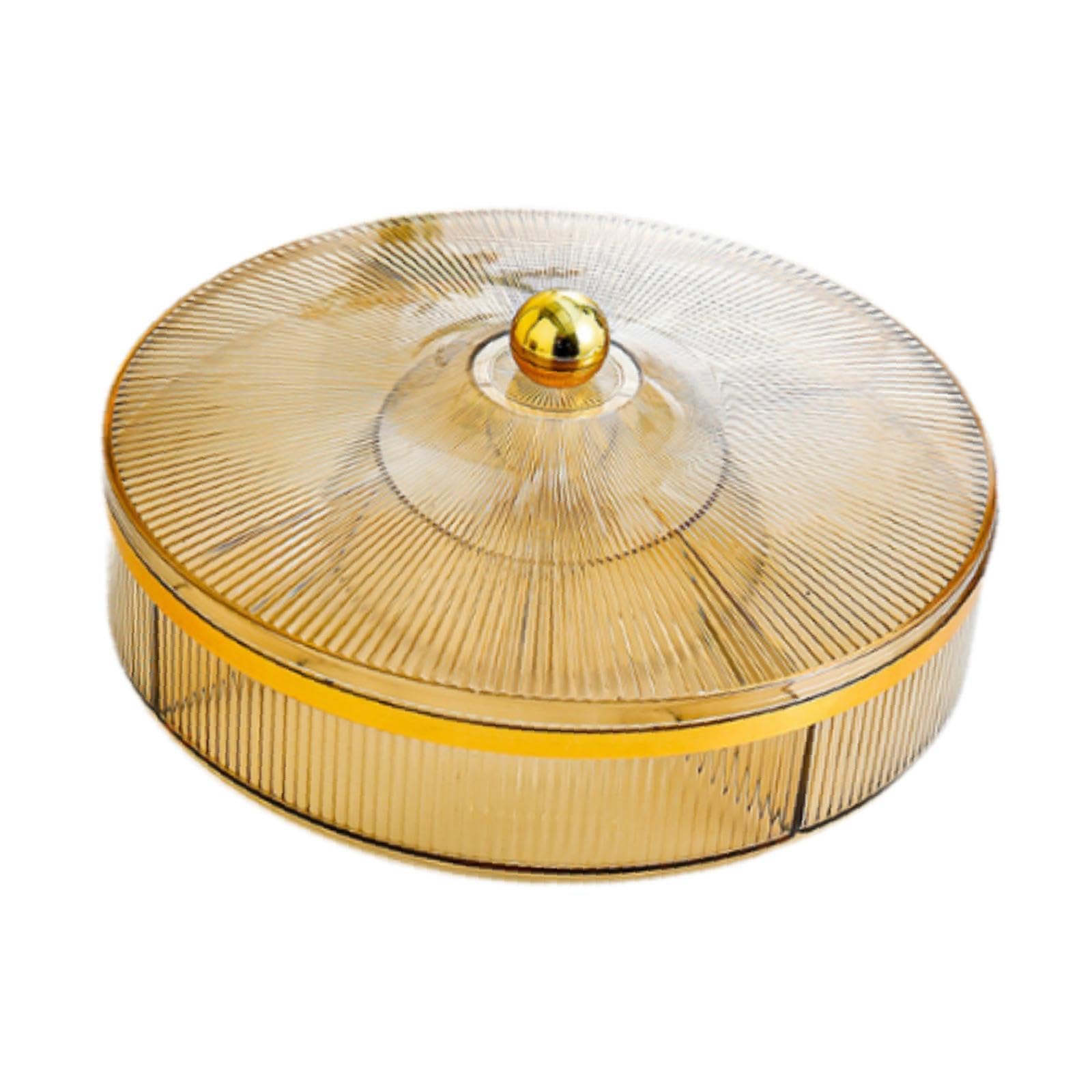 Dry Fruit Platter Tray Snack Tray Appetizer Platter for Cakes Snacks Dessert amber