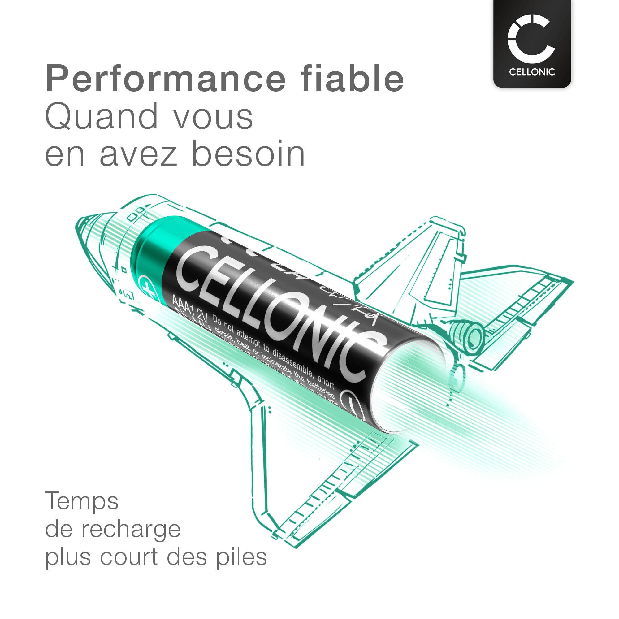 Gigaset CELLONIC 4X Batterie sans Fil 1000mAh 1.2V Compatible CL660HX E290 A415
