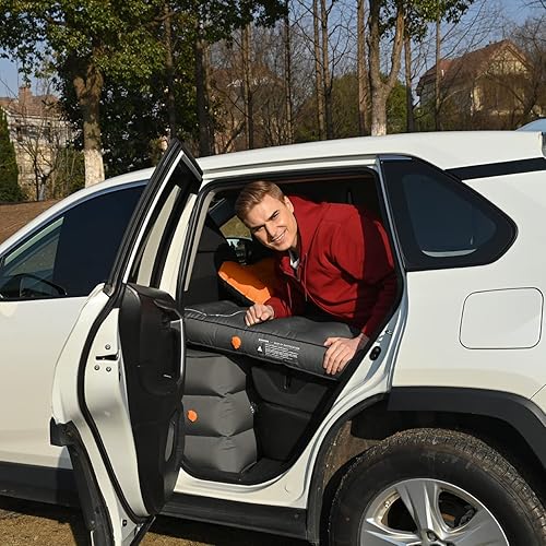 Miniatura 3 de Colchón de aire SUV para campamento, colchón de coche para SUV, colchón de aire para automóvil, colchón de cama de automóvil, tela Oxford 300D extra