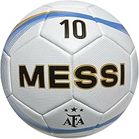 Vista 2 de Icon Sports - Balón de fútbol del equipo nacional de Argentina, balón oficialmente licenciado, tamaño 5 - Messi 10