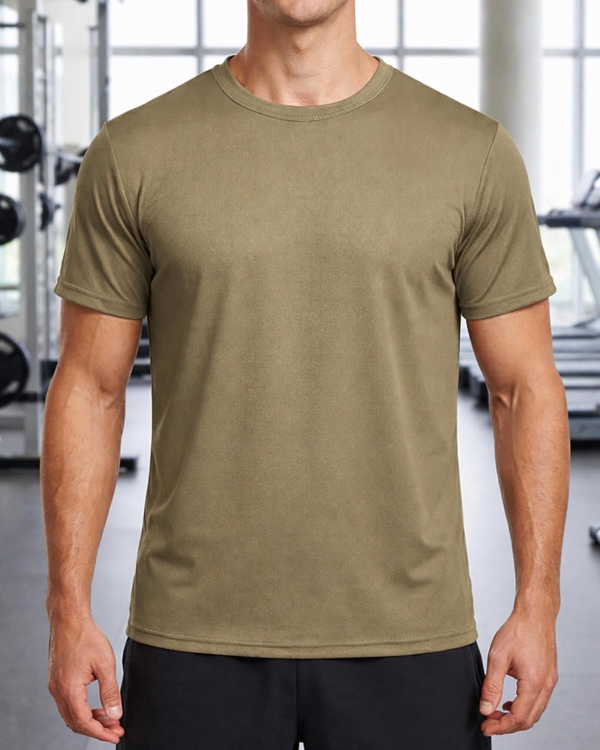 Budget | Men's T-Shirt, Quick Drying Breathable Round Neck Lig...
