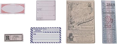 Miniatura 4 de Tim Holtz, Advantus Ephemera Pack Recuerdos impresos, multicolor, versión original