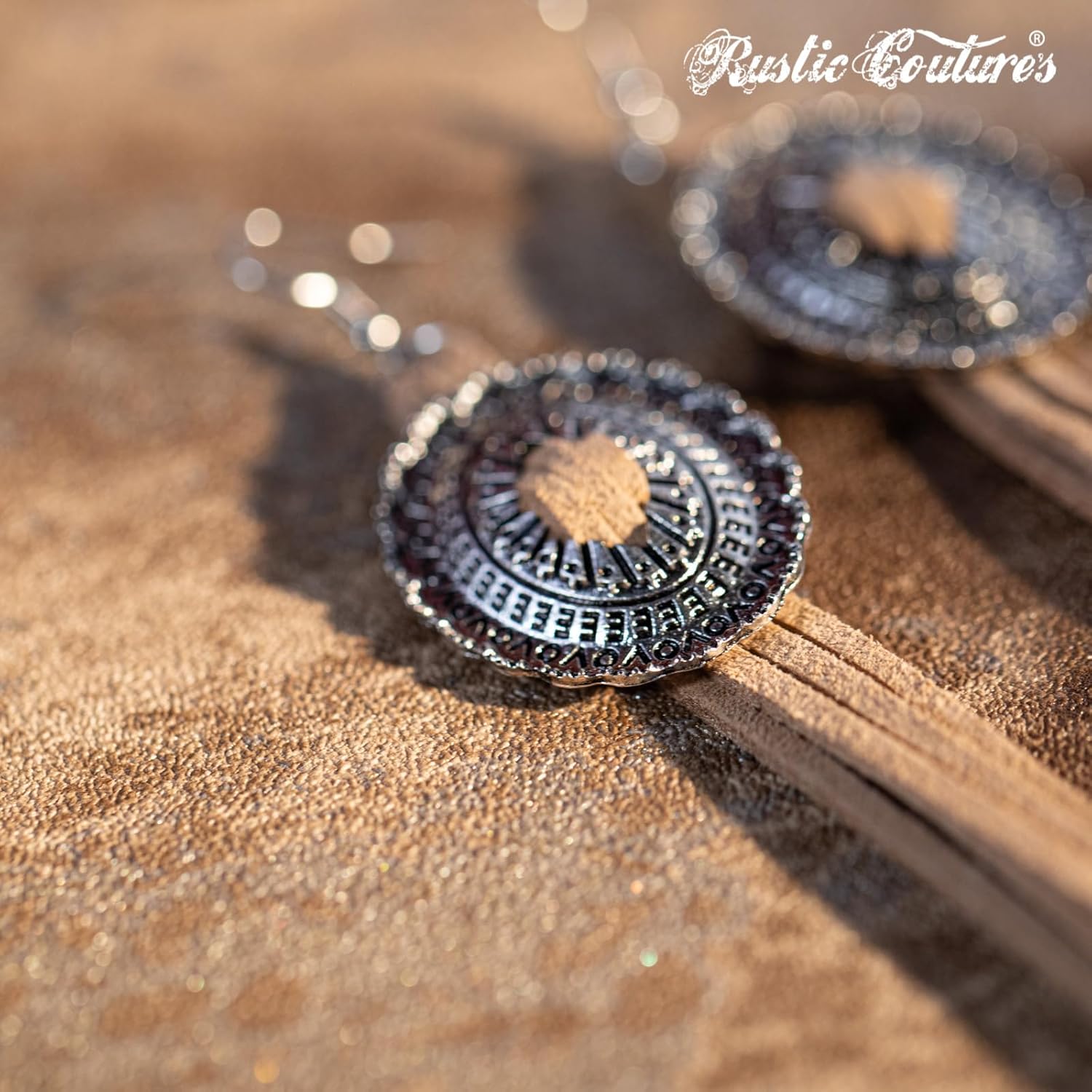 Rustic Couture's Drop Dangle Earrings for Women Western Cowgirl Fringe Statement Earring Tassel Country Jewelry - Image 3