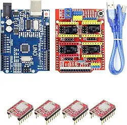 Kit Cnc E Impressora 3D Com Arduino