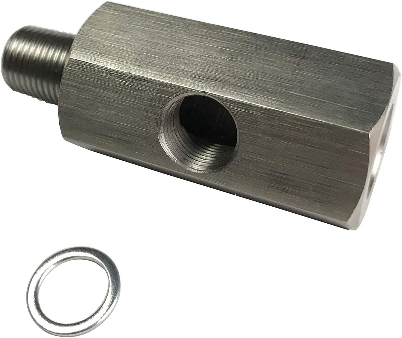 Oil Pressure Sensor Tee Adapter M12 x 1.5 to 1/8 NPT Port