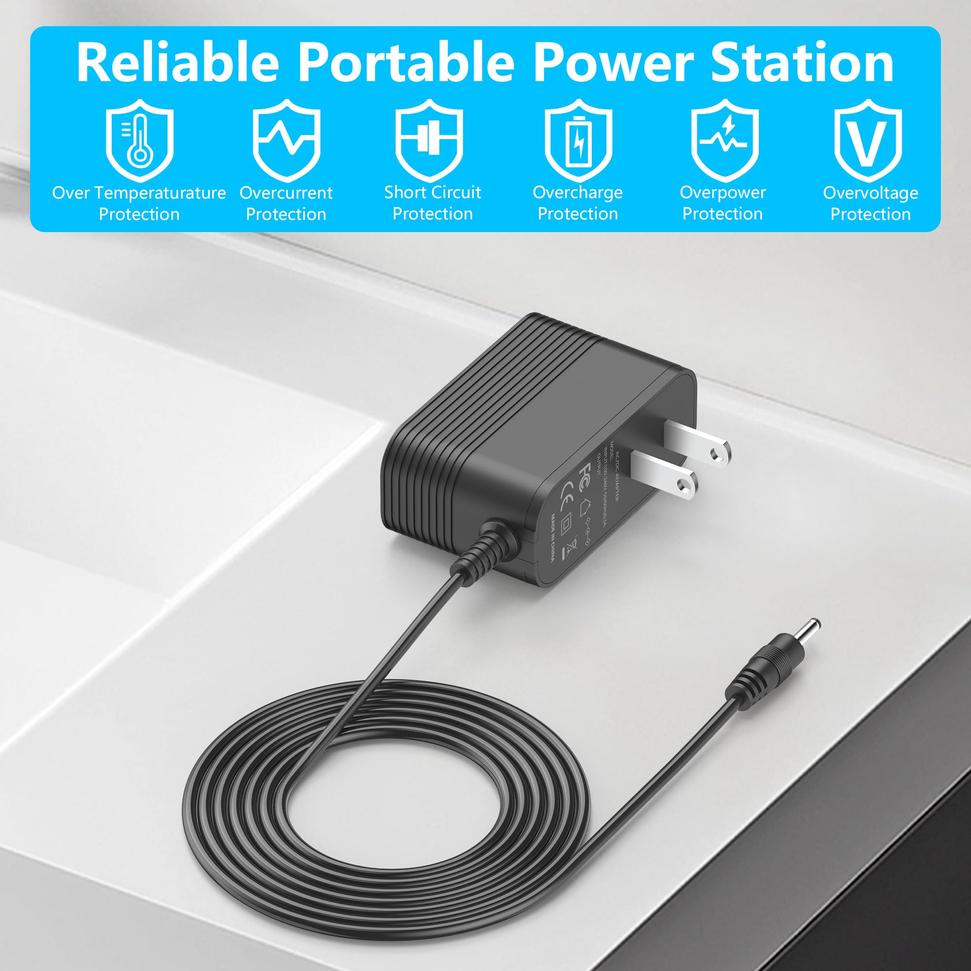 Remington PG6015 PG6025 OEM AC Adapter Charger HK28UA-5.0-350 Power - Foto 8