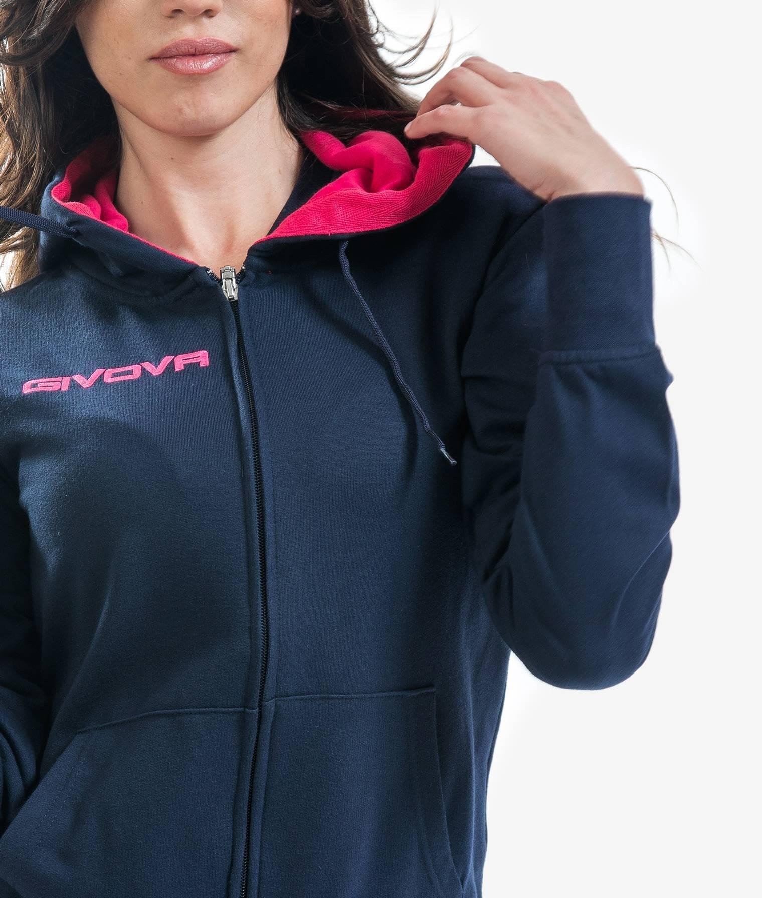 Givova, kostium damski, niebieski/fuxia, XL