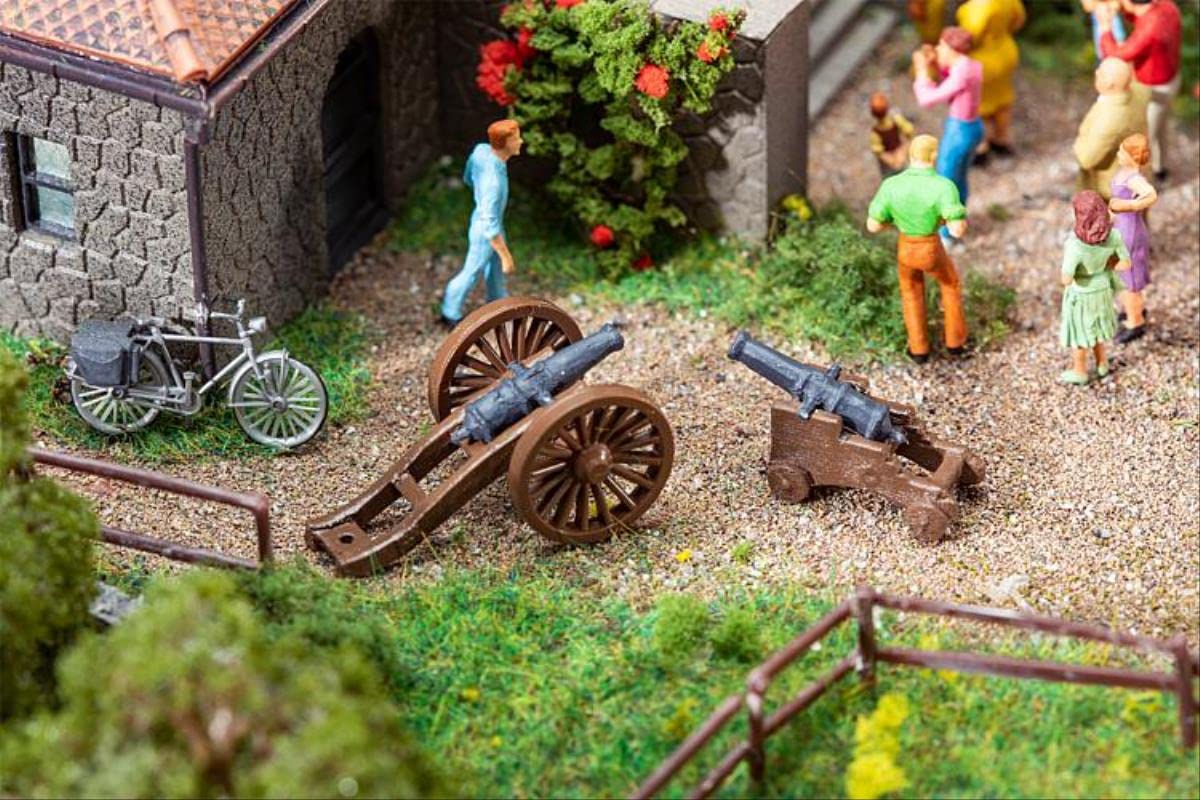 Faller 180336 Historical Cannons (3) Kit I