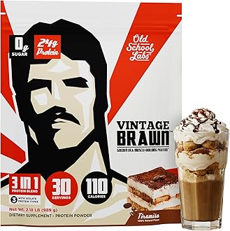 Protein Powder Isolate Sourced from Egg, Milk,& Beef - Made for Men & Women for Building Muscle & Post-Workout Recovery - Zero Sugar, Natual Tiramisu Flavor - 30 Servings