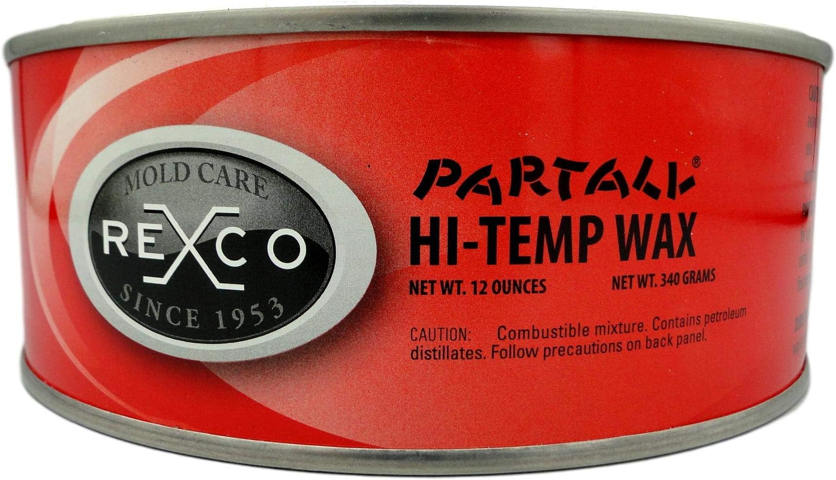 Partall Hi-Temp Mold Release Wax - 12oz