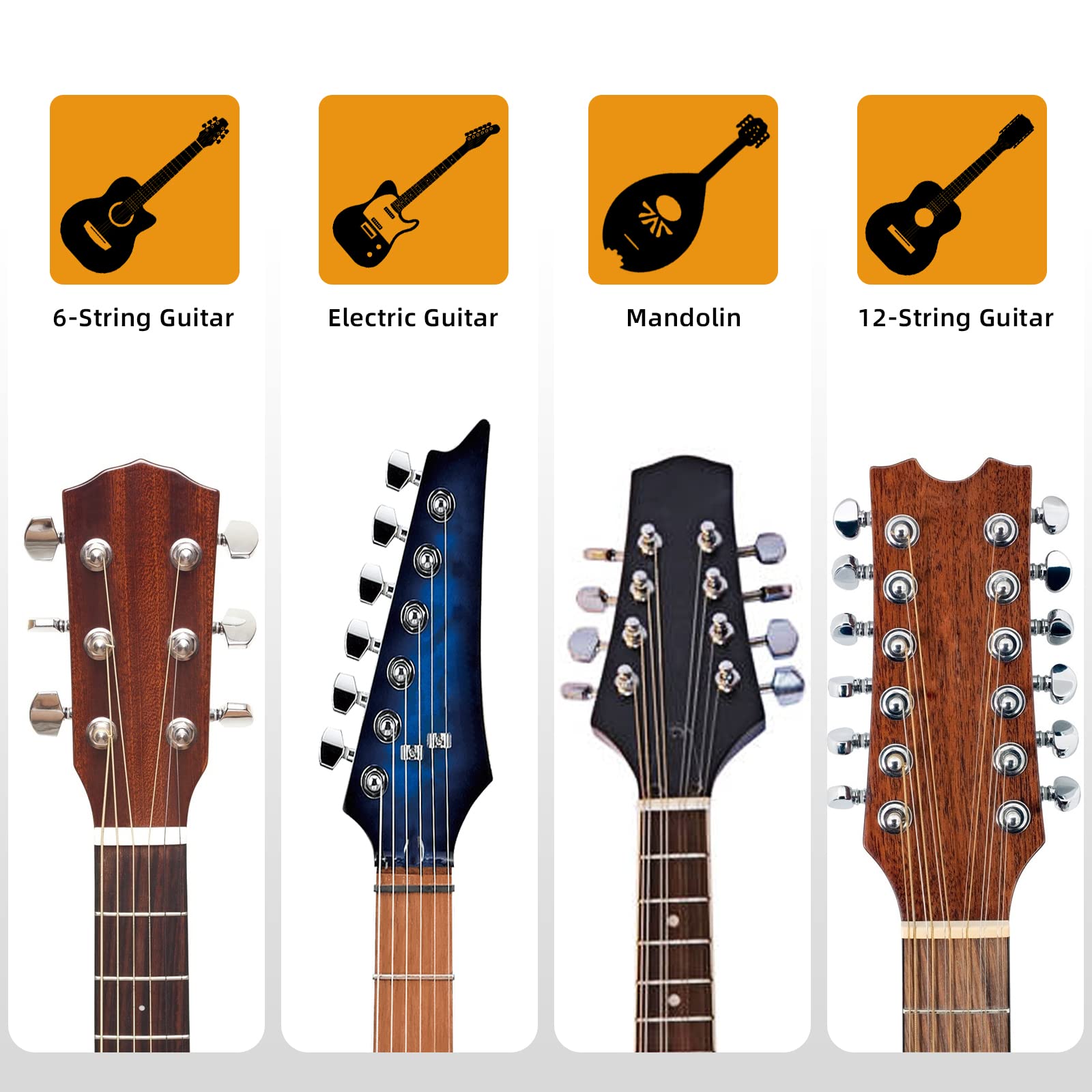 Uchwyt ścienny do gitary, wieszaki na gitarę, uchwyty do gitar akustycznych i elektrycznych, basowych, banjo, mandoliny, twardego drewna, domu i studia, wieszak na gitarę
