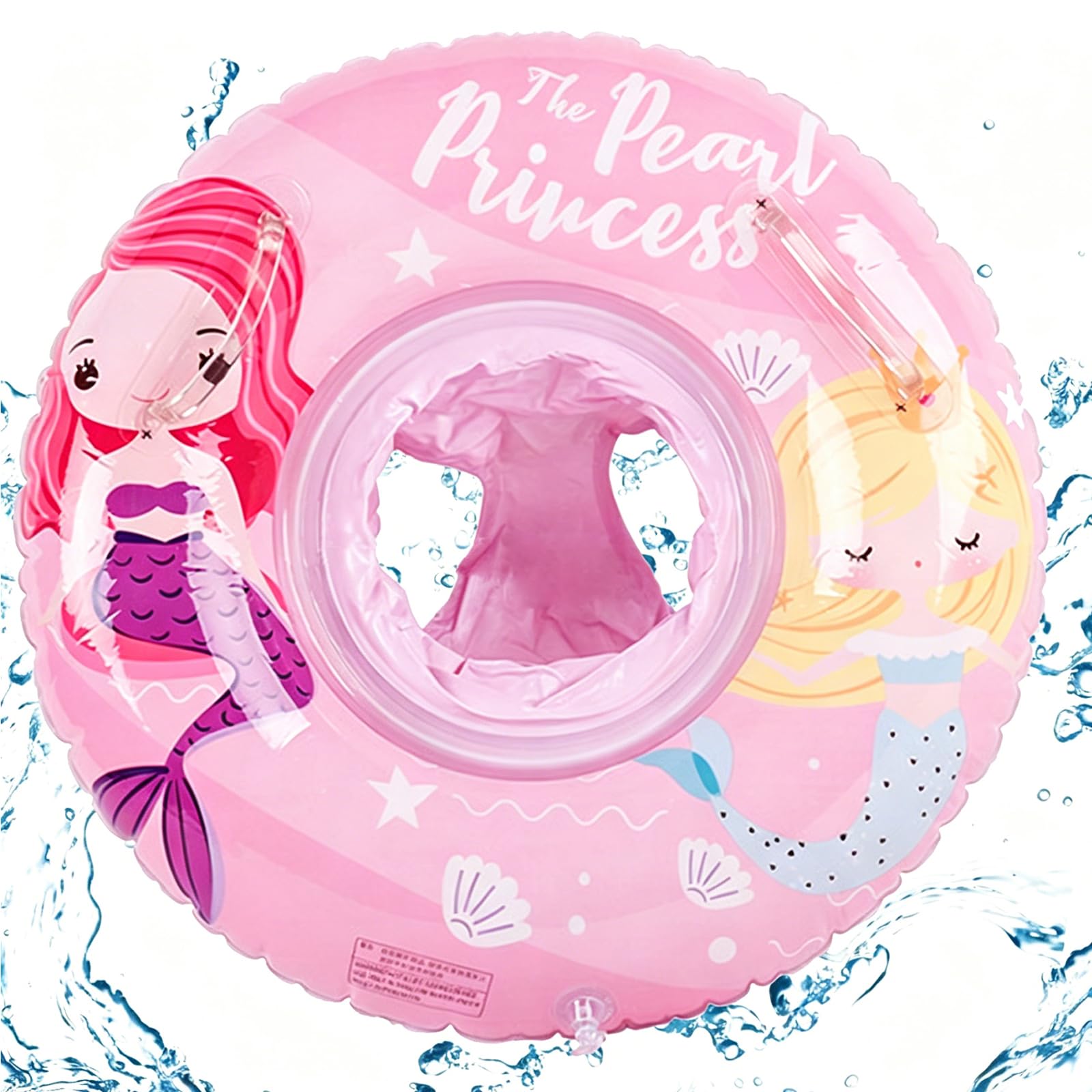 Anello da nuoto gonfiabile, per bambini, con seggiolino da nuoto, simpatico cartone animato galleggiante per bambini, accessorio da bagno per bambini