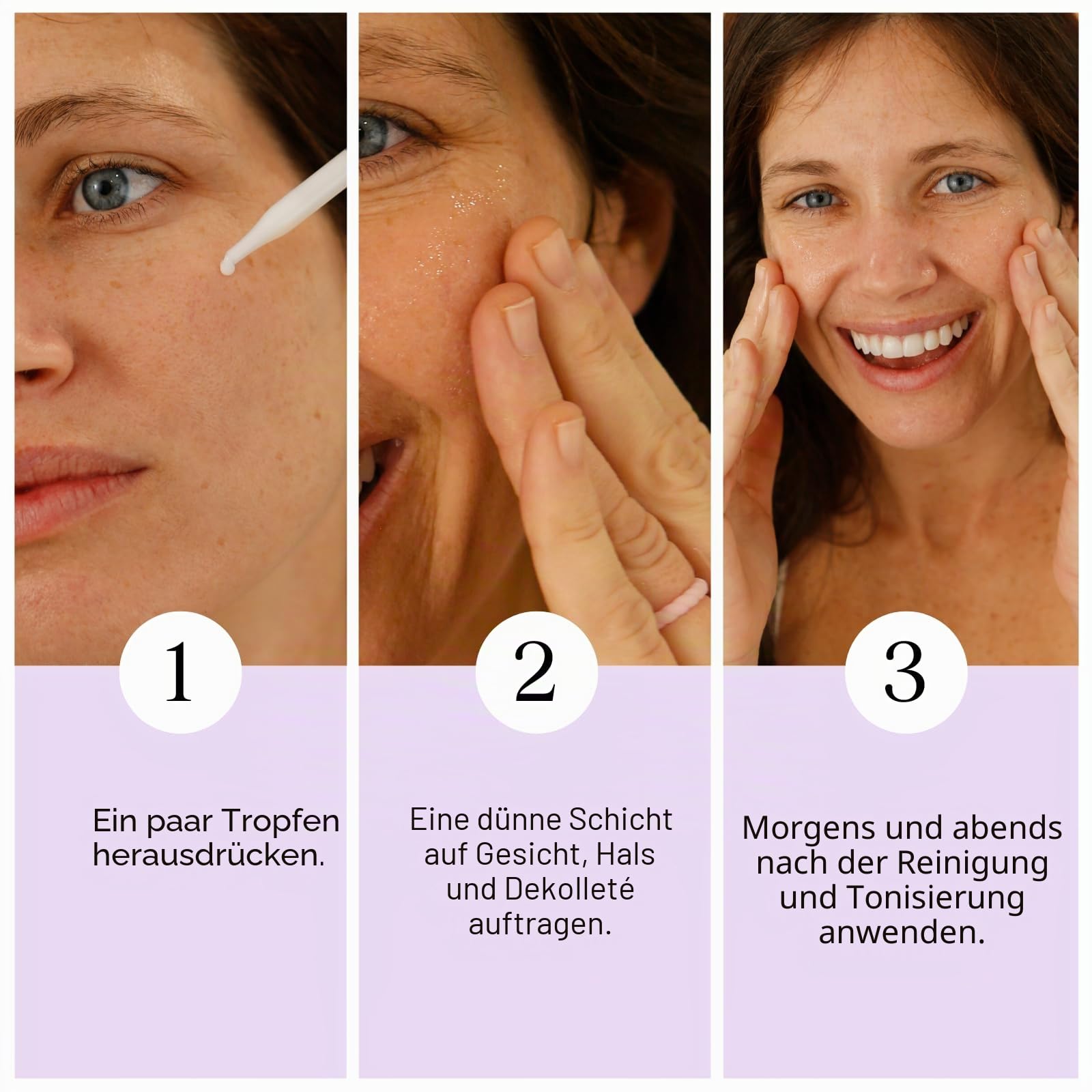 LilyAna Naturals Retinol Serum - Made in USA Anti-Aging Gesichtsserum mit Hyaluronsäure und Vitamin E, reduziert Altersflecken und Sonnenschäden, fördert Kollagen und Elastin (Retinol, 28.3 g)