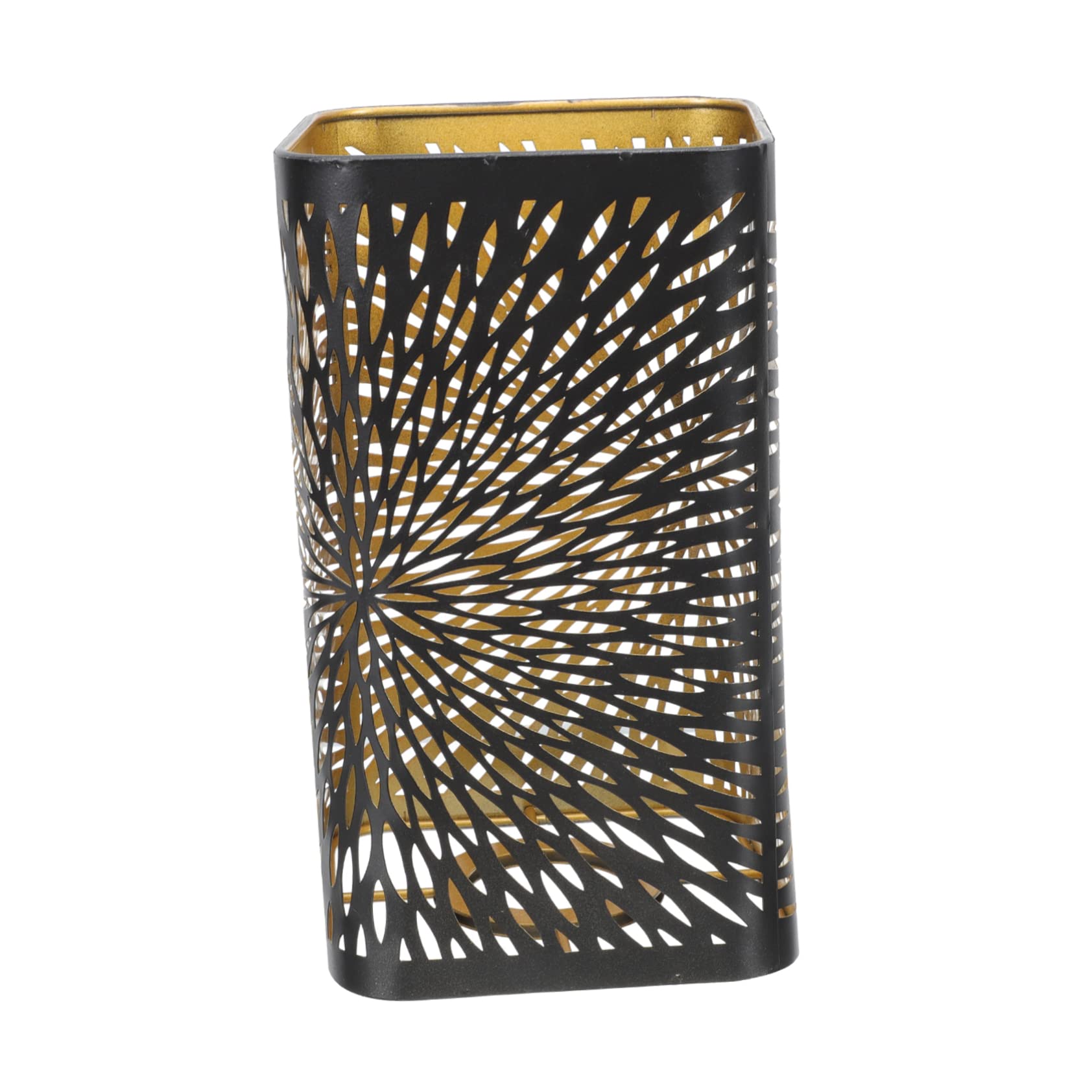 ORFOFE Cylindrical Lamp Shades Tapered Lampshade Black Lampshade for Table Lamp