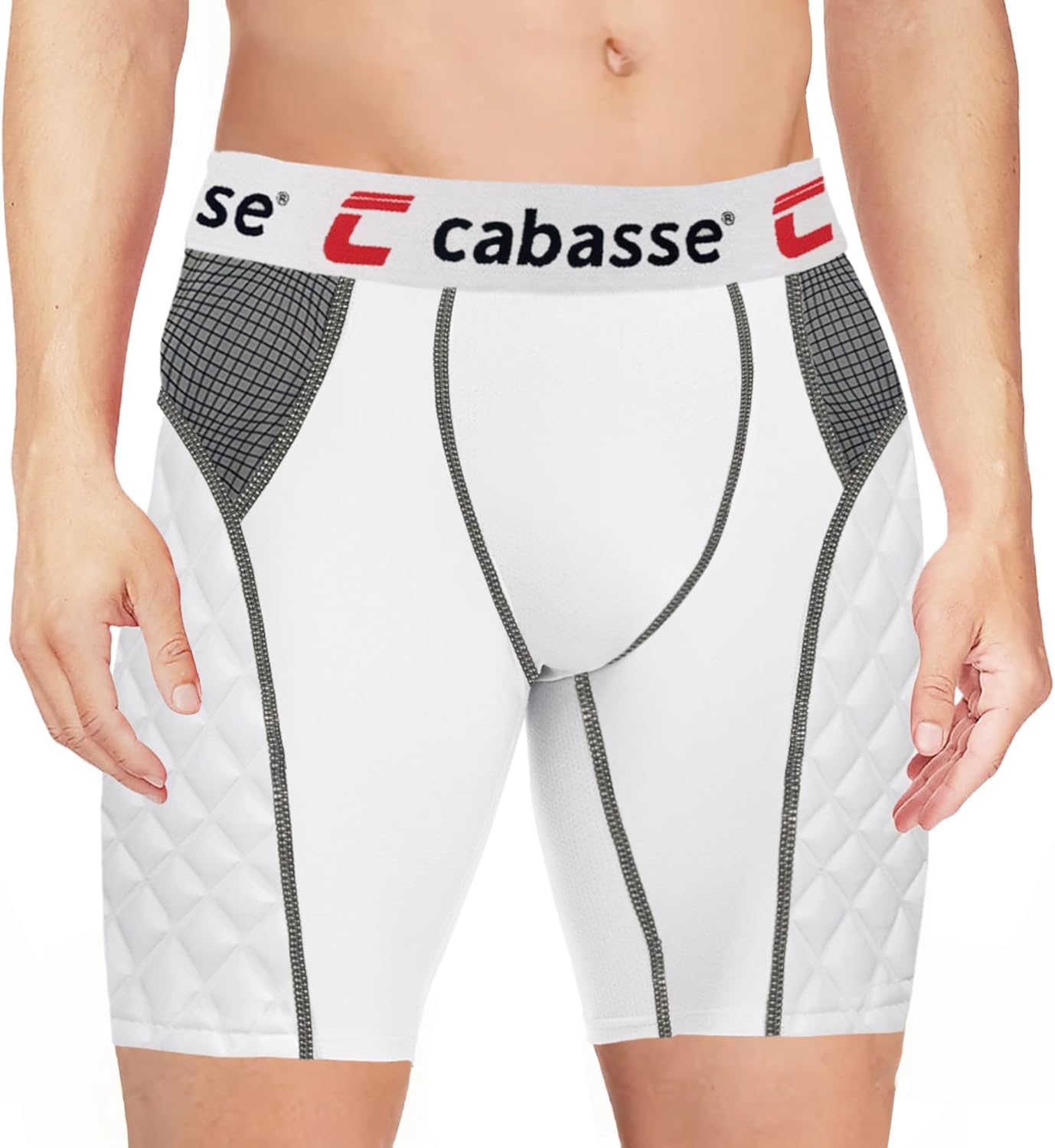 Cabasse Youth Padded Elite Sliding Shorts with Cup Pocket, Boys Slider Shorts for Baseball & Football - Image 2