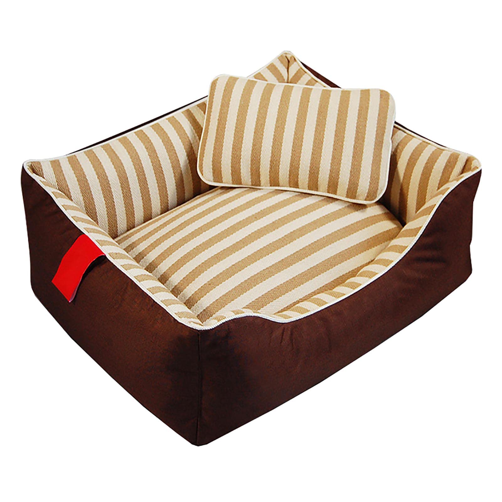 Genérico Cama para Perros Sofá para Perros, Esponja de PP de Alta Densidad con Funda extraíble Lavable a máquina, Cama para Perros Impermeable (74 * 94)