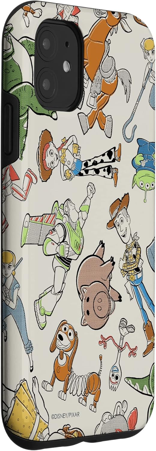 Disney and Pixar's Toy Story 4 Characters Retro Print Case for iPhone 11