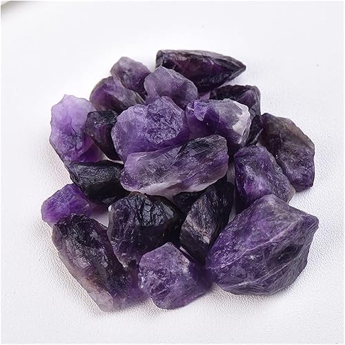 Miniatura 3 de Feng Shui Decorar 1 pieza de amatista natural piedra irregular púrpura grava espécimen de cristal de cuarzo crudo accesorio de regalo decoración del