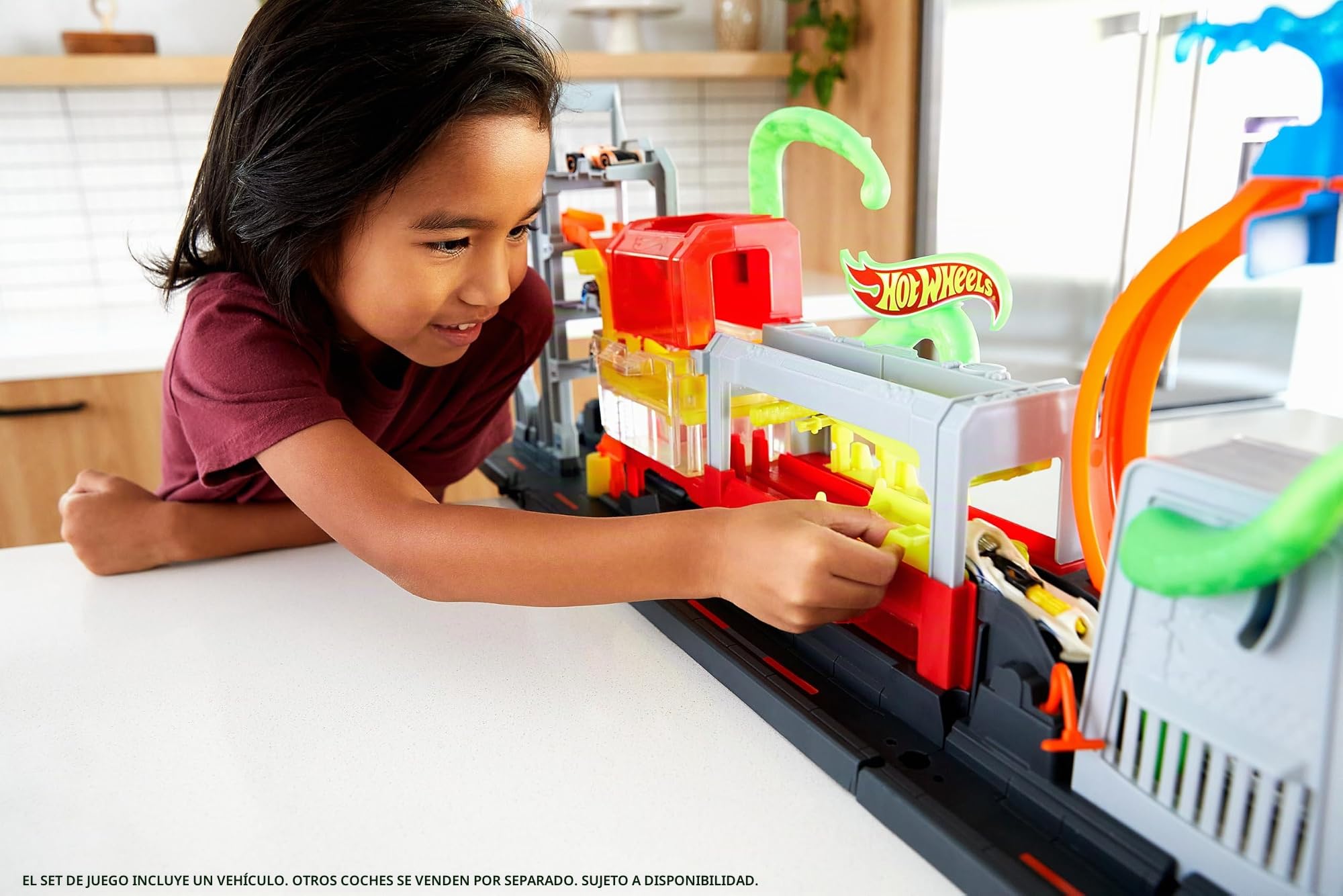 Autolavado ataque extremo hot wheels