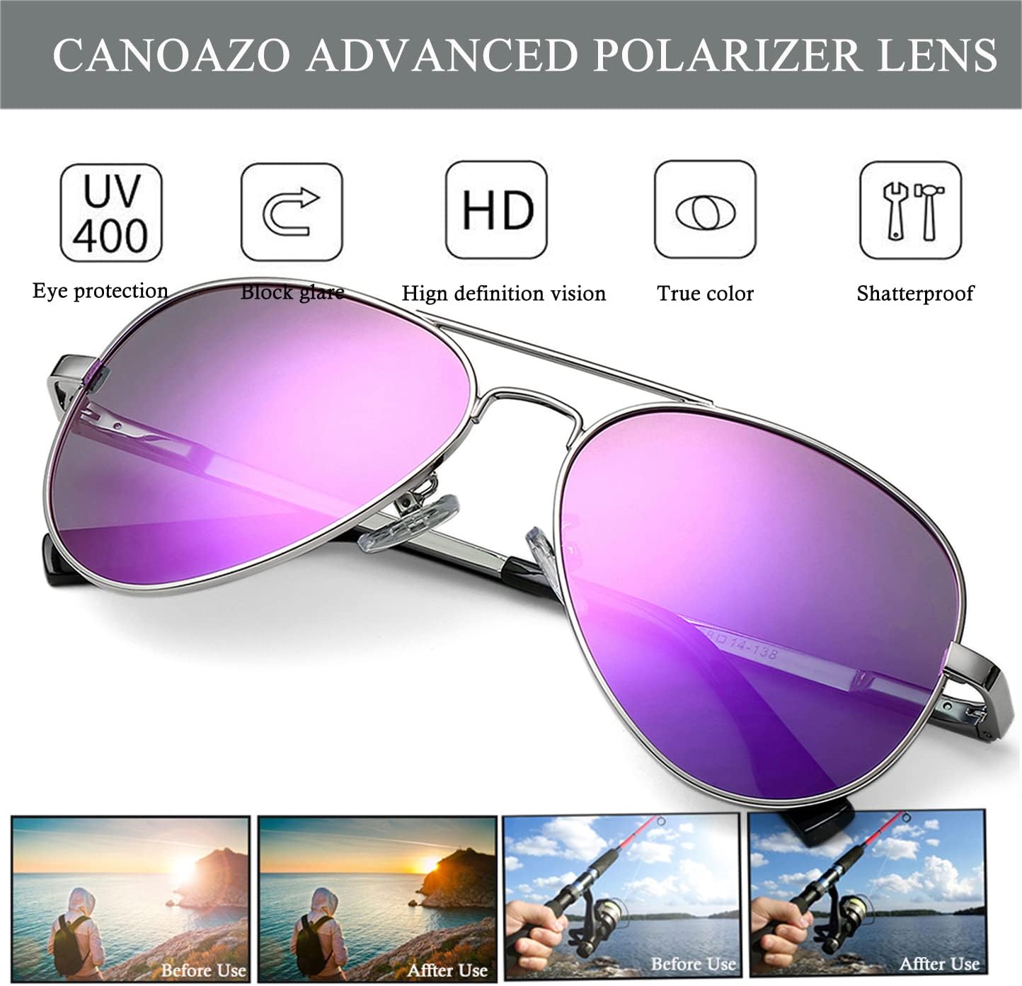 Rimless Rectangle Sunglasses Women Men Trendy Square Y2K Glasses Retro Frameless Eyewear Gradient Lens - Image 5