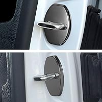 Vista 5 de TOMALL 4 piezas de protector de cierre de puerta de coche, compatible con Volkswagen Jetta GLI Beetle Golf GTI Alltrack SportWagen Tiguan Passat