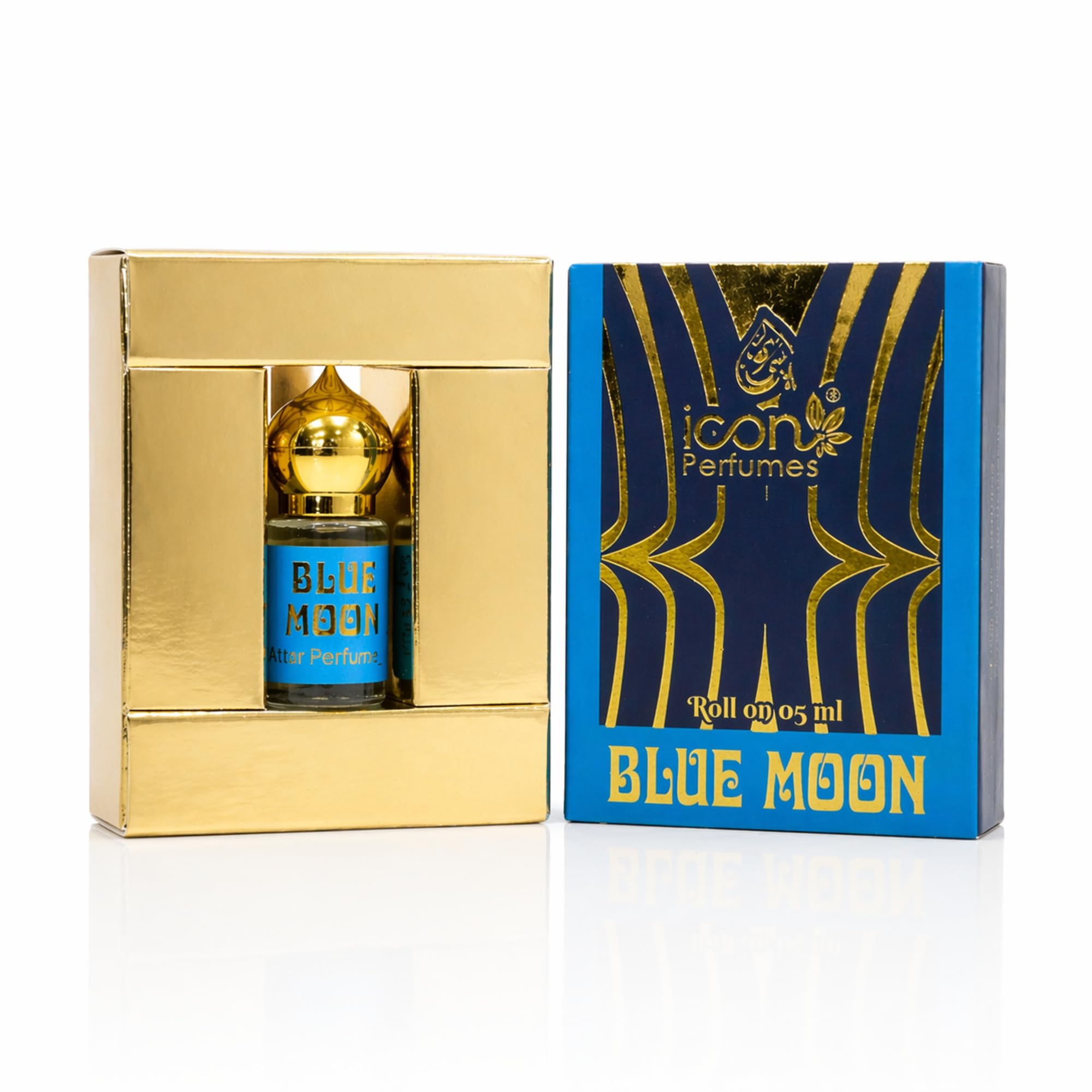 Blue Moon Attar Perfume Oil 5ml Roll-On | Long Lasting Alcohol-Free Ittar | Fresh Aquatic Woody Fragrance | Unisex Perfume for Men & Women | Travel Size Pocket Perfume-image-27