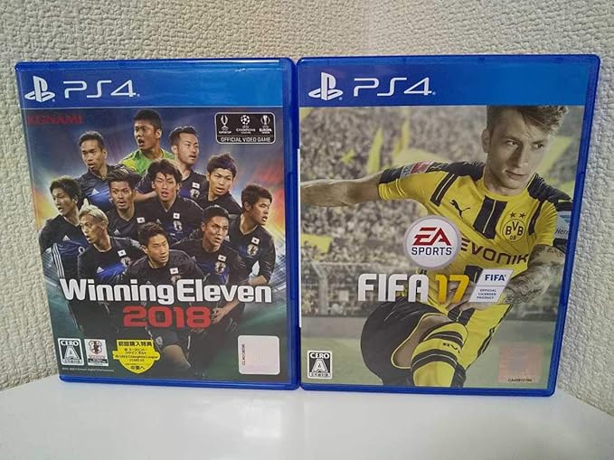 Amazon Ps4 ソフト ウイニングイレブン18 Fifa17 2本セット ウイイレ おもちゃ おもちゃ