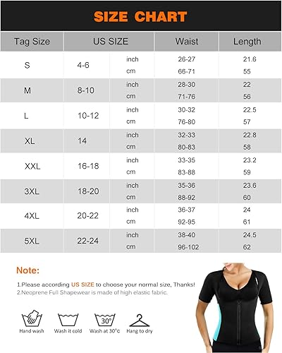 Miniatura 7 de DoLoveY Chaleco de neopreno para mujer, con mangas, para hacer ejercicio, moldeador de cuerpo, camiseta deportiva sin mangas