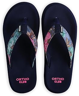 ORTHO CLUB Womens Printed Slipper Exta Soft Extra Comfortable For Daily Use/ortho slipper women