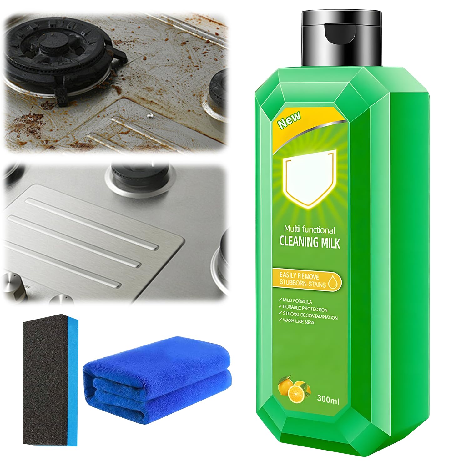 Cleaning Milk House Cleaner Powerful Multifunctional Cleaner Powerful Multifunctional Concentrated Cleansing Lotion Multi Functional Effective cleaning Milk for
