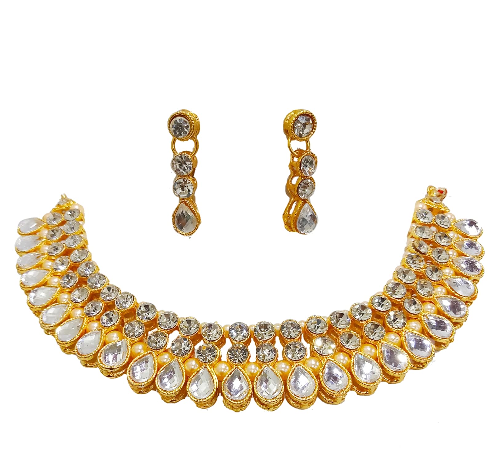 See full amazon price history chart for Gyaan Jewels necklace set for girls (White) Gyaan Jewels necklace set for girls (White) (B096KMHBCM) Amazon Price History, Amazon Price Tracker