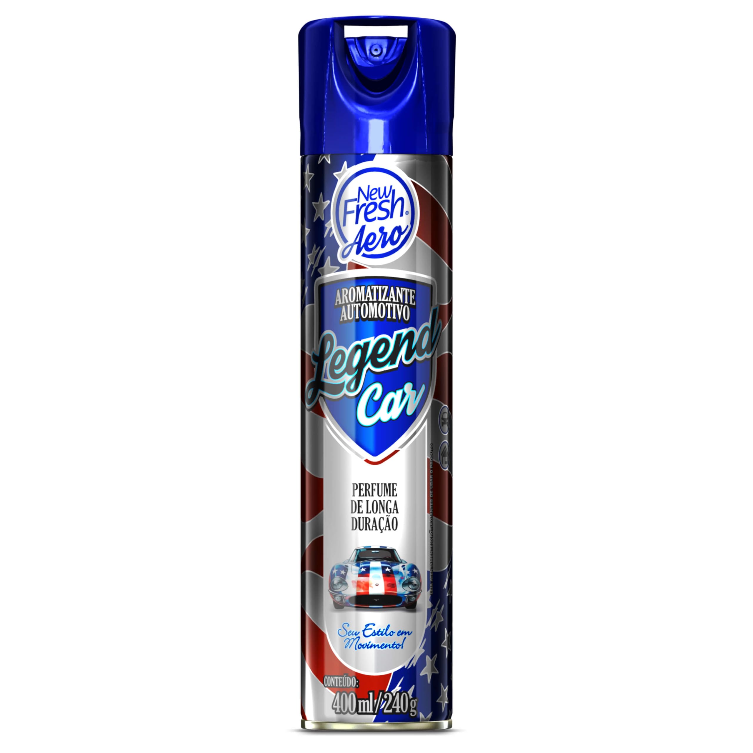 Luxcar New Fresh Aero Legend Car – Aromatizante Automotivo e para Ambientes 400 ml
