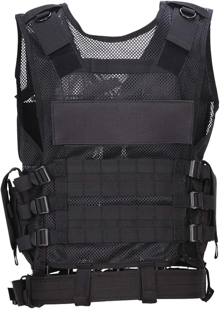 Tactical Airsoft Vest for Outdoor Hunting Army Fan Combat Training CS Game 600D encrypted Nylon Fabric