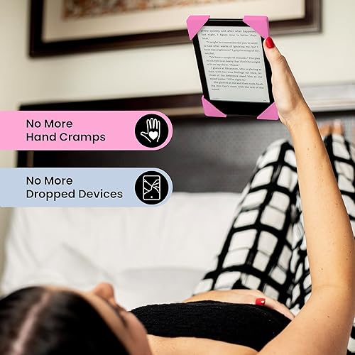 Miniatura 6 de Strapsicle Hand Strap for Kindle Accessories Comfy Silicone Grip Alternative to Case or Cover Fits Paperwhite 11th/12th Gen, Signature Edition,
